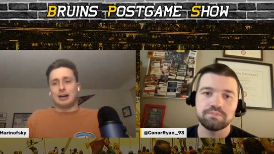 VIDEO: Conor Ryan reacts to Bruins’ Game 5 loss to Hurricanes  taken at BSJ Headquarters (Bruins)